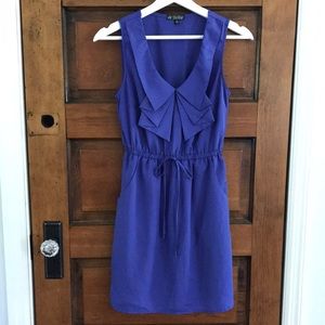 Cobalt blue dress with pockets